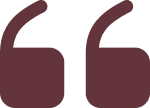 Quotation marks on black background